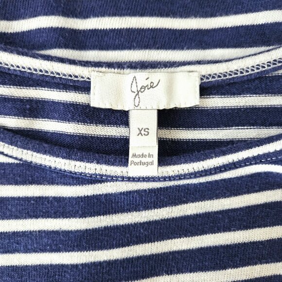 JOIE, Cortina blue and white striped cotton dress - Picture 11 of 11